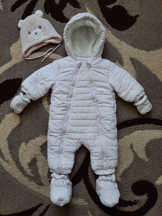 Ніжно рожевий комбінезон для дівчинки Coconut 68 см (3-6 m)+ПОДАРУНОК