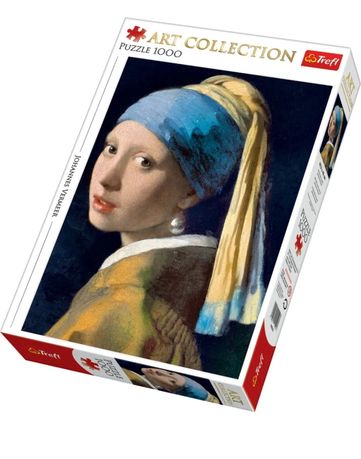 Trefl, Art Collection, Dziewczyna z perłą, puzzle, 1000 elementów