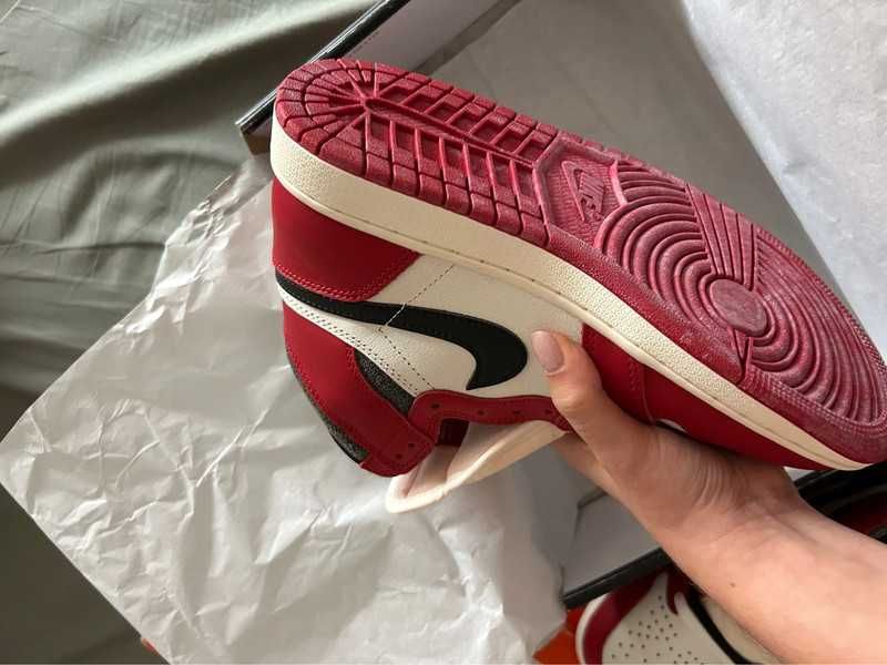 Jordan 1 Retro High OG Chicago Lost And Found R.45