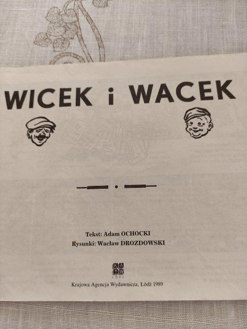 Piękny Album Wicek i Wacek Adam Ochocki