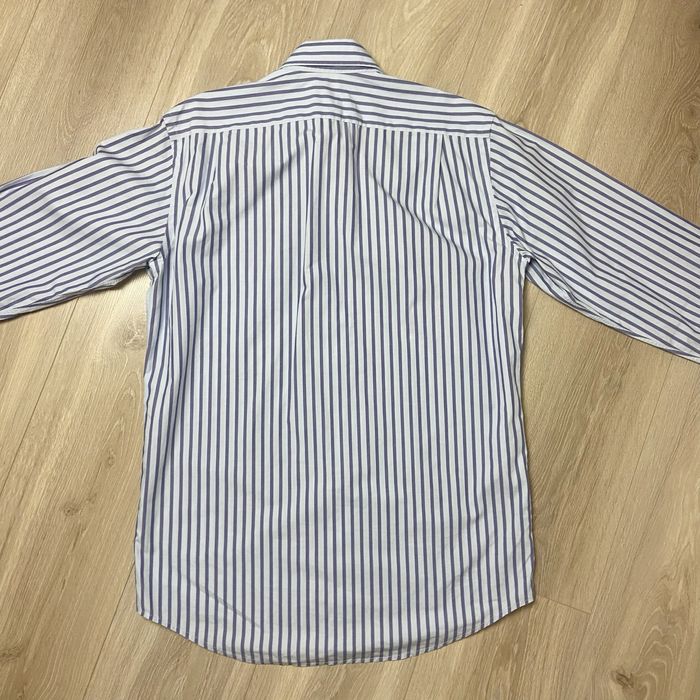 Lacoste koszula męska M 38 bawełna w paski