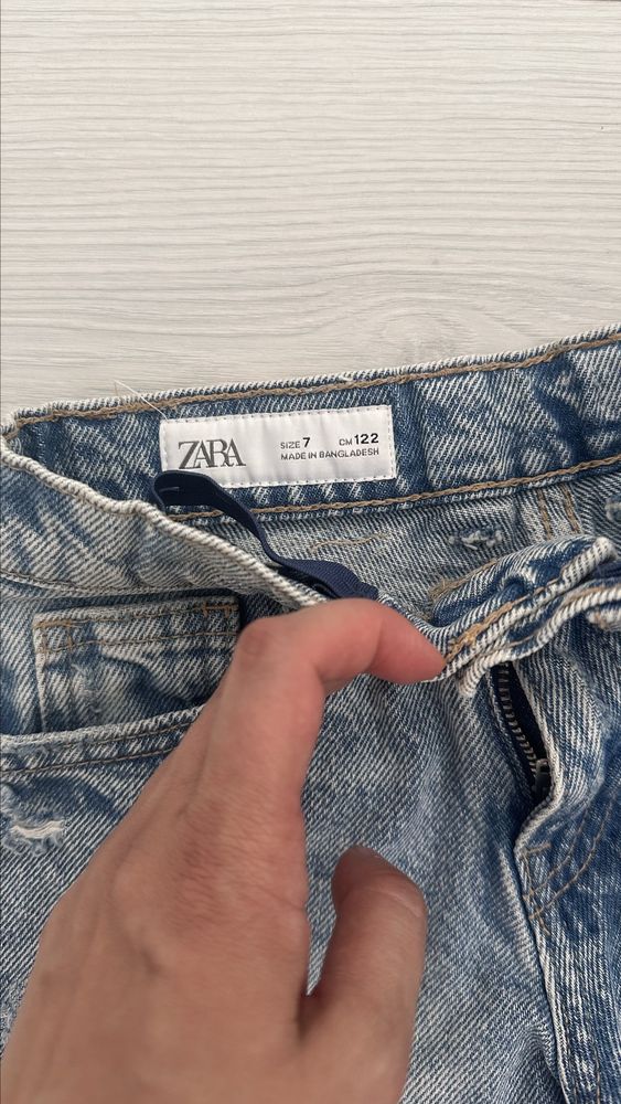 Zara джинсові шорти 6 років