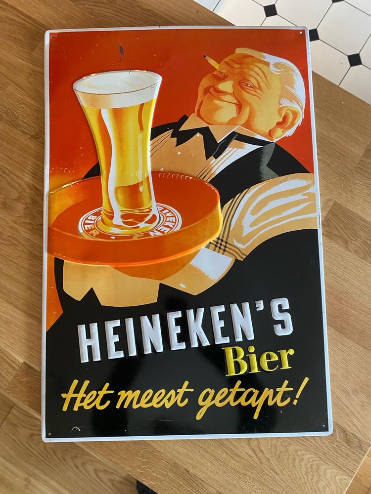 Tabliczka/ reklama Heinekena