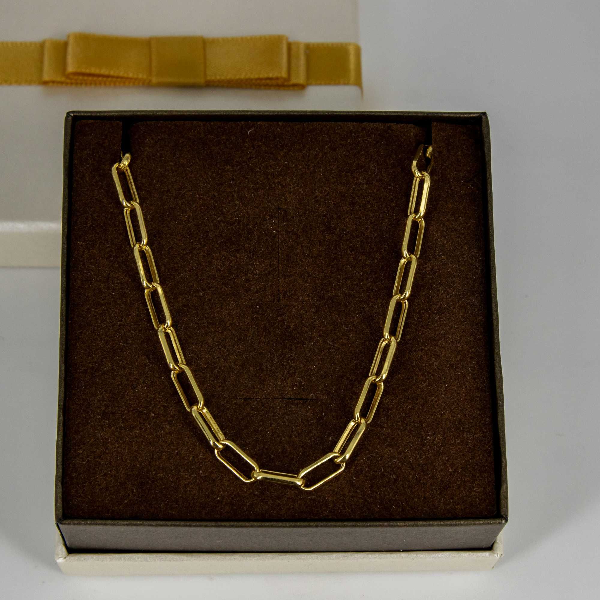 Złoty łańcuszek 585 8,07gram 55cm Ankier Nowy WYSYŁKA GRATIS