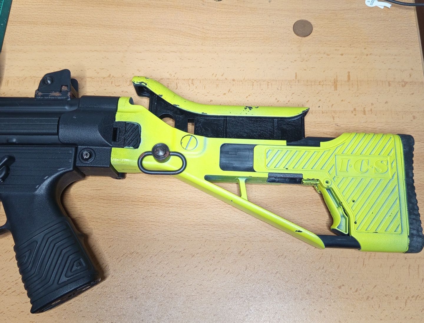 Airsoft MX5 Pro ICS mais acessórios