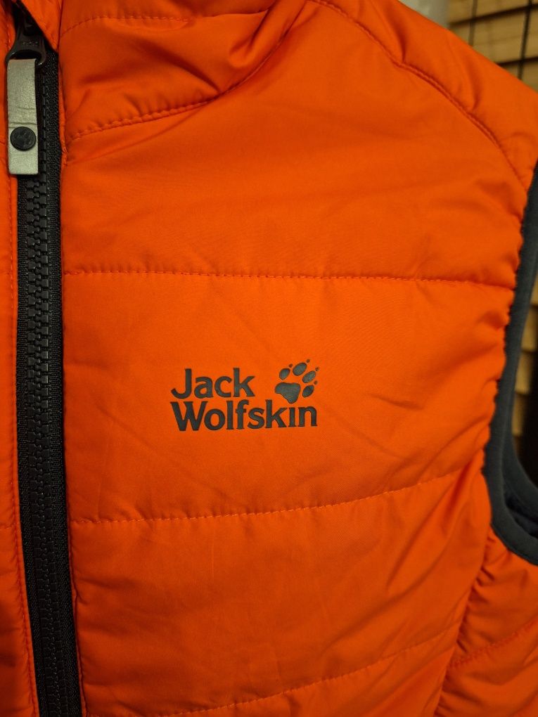 Jack Wolfskin, dziewczęcy bezrękawnik ocieplany, r. 140