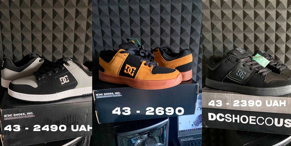 Кросівки Dc Shoes Court Graffik Pure Cure Оригінал!