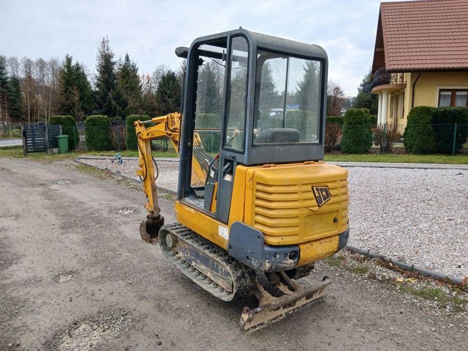 Minikoparka jcb 8014 w oryginale