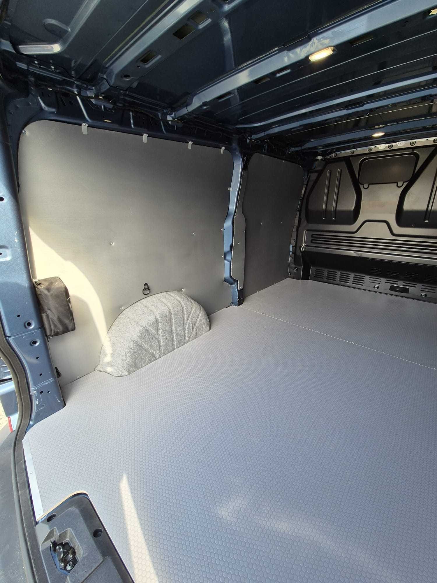 Zabudowa paki Ford Custom, CUSTOM II, VW T7 sklejka, podłoga boki