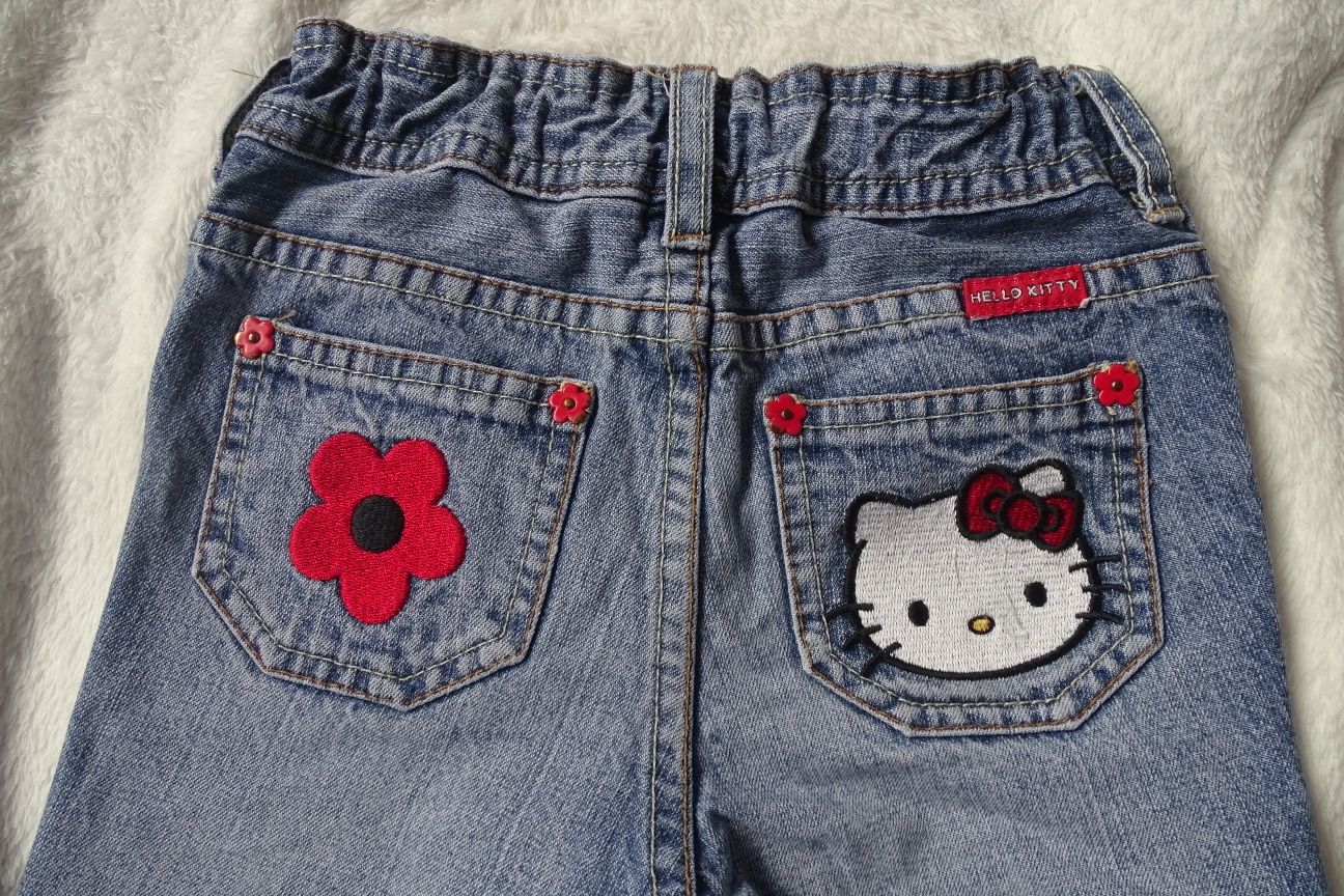 Spodnie jeansowe H&M Hello Kitty