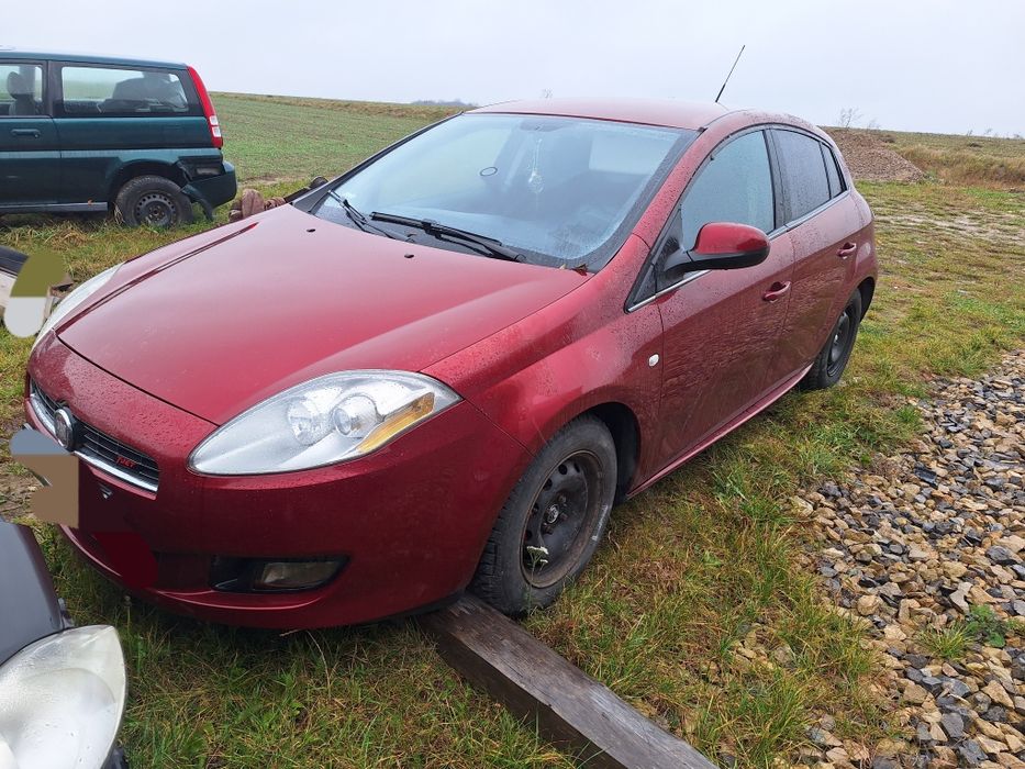 Maska zderzak lampa błotnik drzwi chlodnice fiat Bravo II