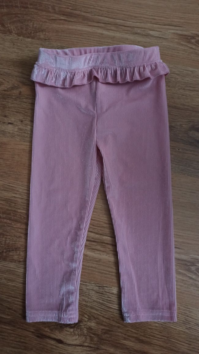 Spodnie legginsy dla dziewczynki 80 cm