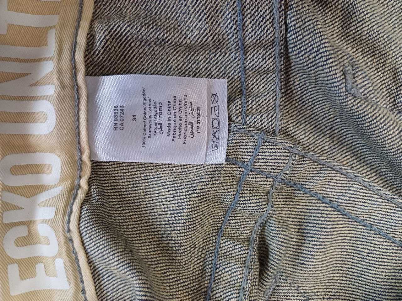 Джинси Ecko Unltd Baggy Fit з принтом (розмір 34)