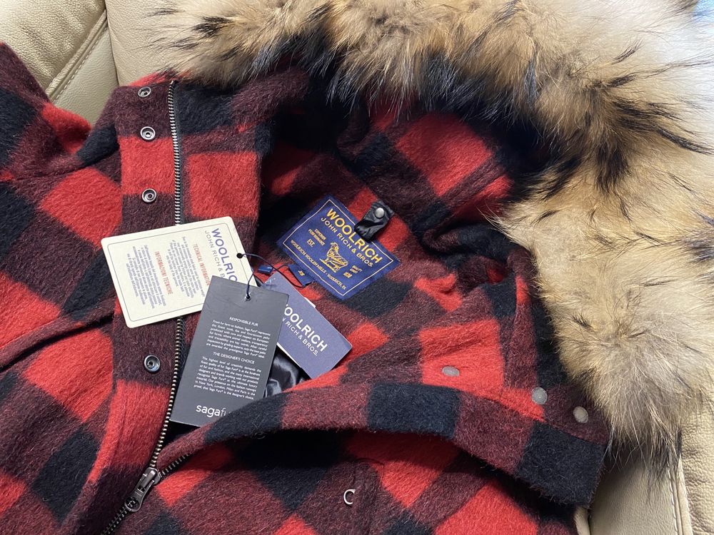 Woolrich оригинал Знаменитая шерстяная парка пальто куртка женска
