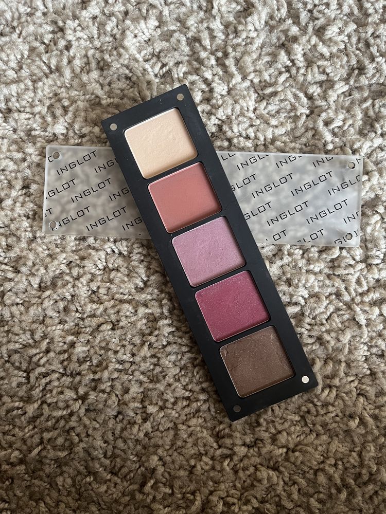 Inglot paleta cieni 5 szt kasetka magnetyczna cienie