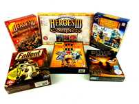 BIG BOX PC Heroes 3 III IV 4 Fallout 1 2 Dune 2000 Zeus Settlers