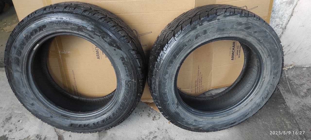 Всесезонные шины Dunlop GrandTrek AT3   225/65/17   2шт.