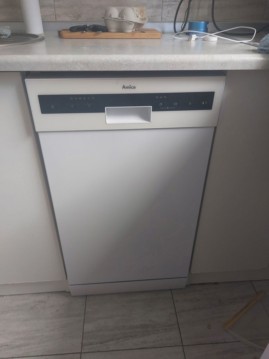 Zmywarka AMICA DFM41E6qWN 45cm 10kpl 6programów SteamPower HalfLoad bi
