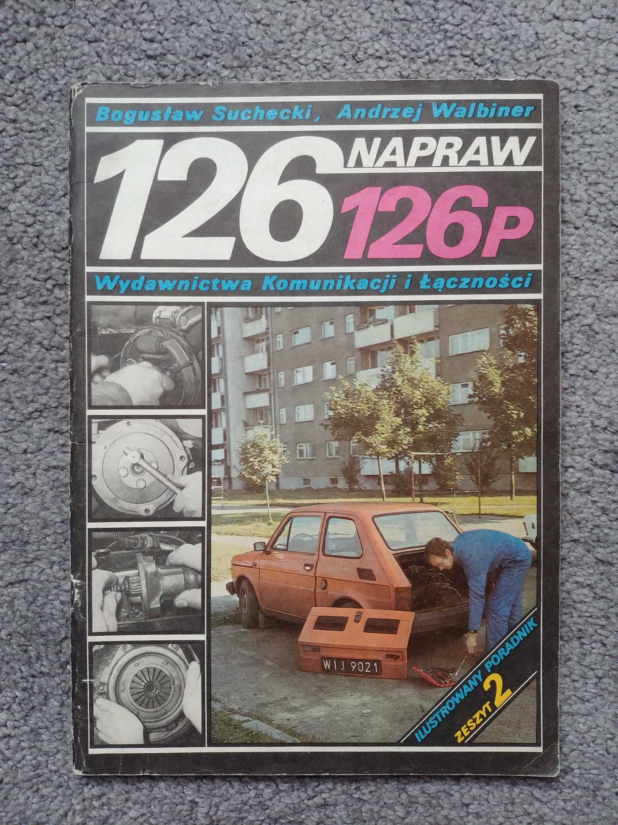 Książka zeszyt napraw Fiat 126p