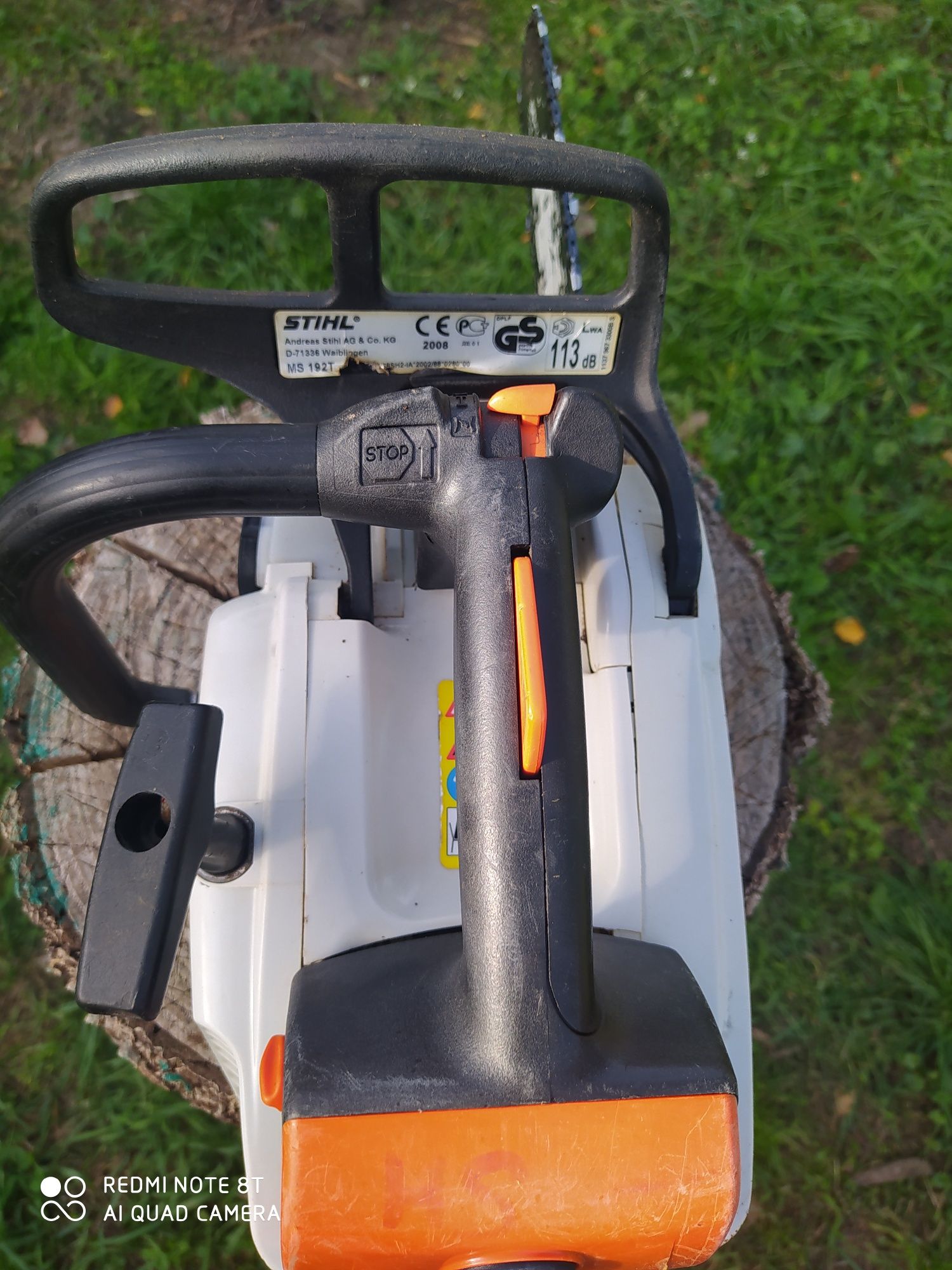 Piła spalinowa Stihl MS 192t.