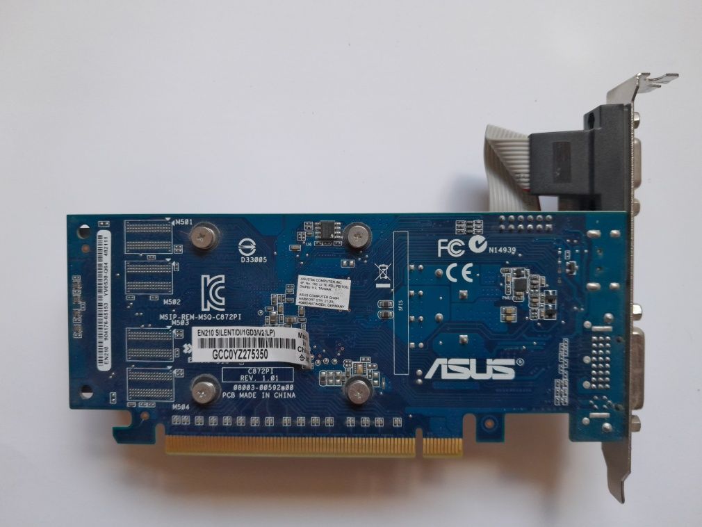 Karta graficzna   Asus EN210 Silent/ D1/ 1GD3/ V2 (LP)  sprawna 100%