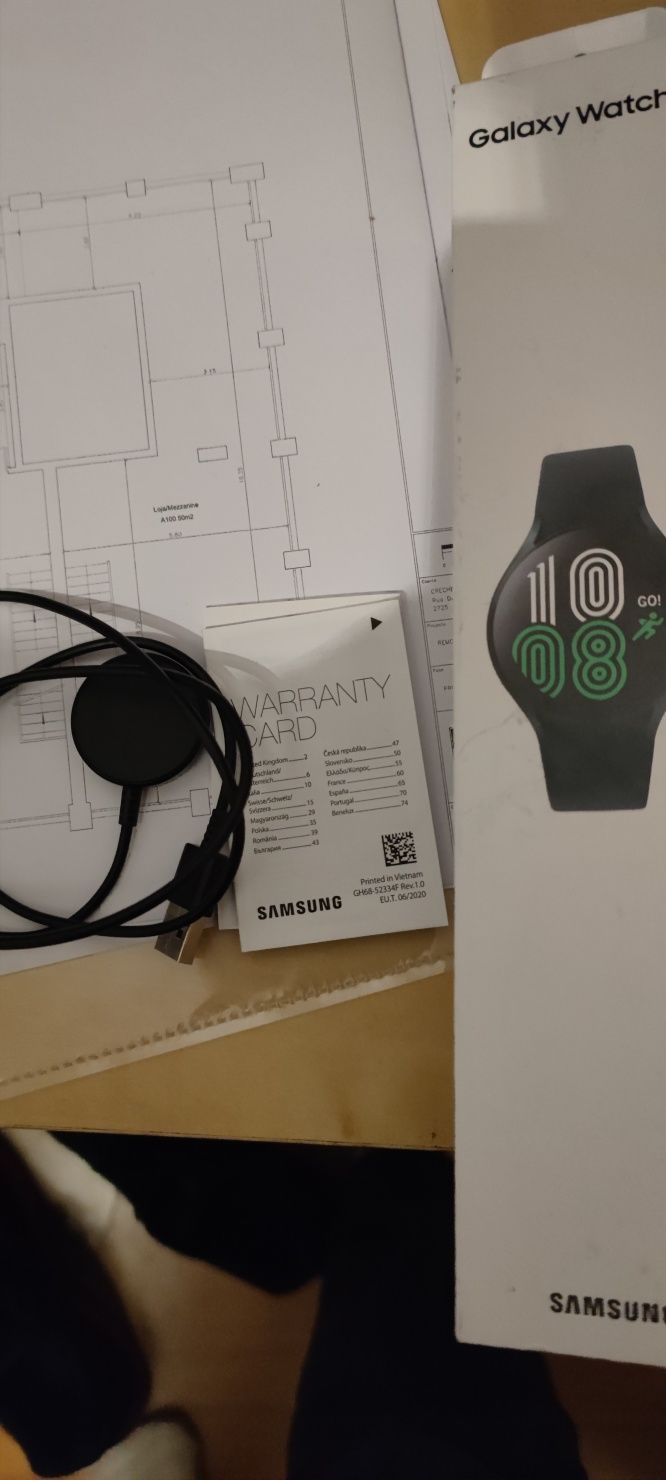 Galaxy watch 4 - 44mm verde