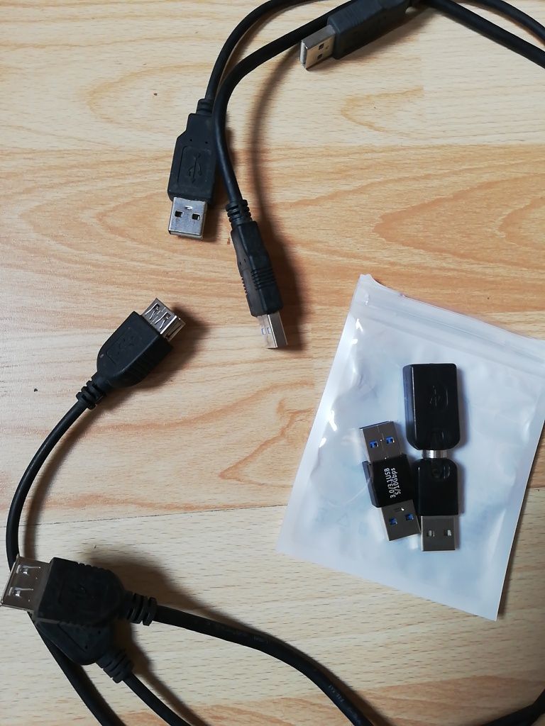 USB cabos e acessórios