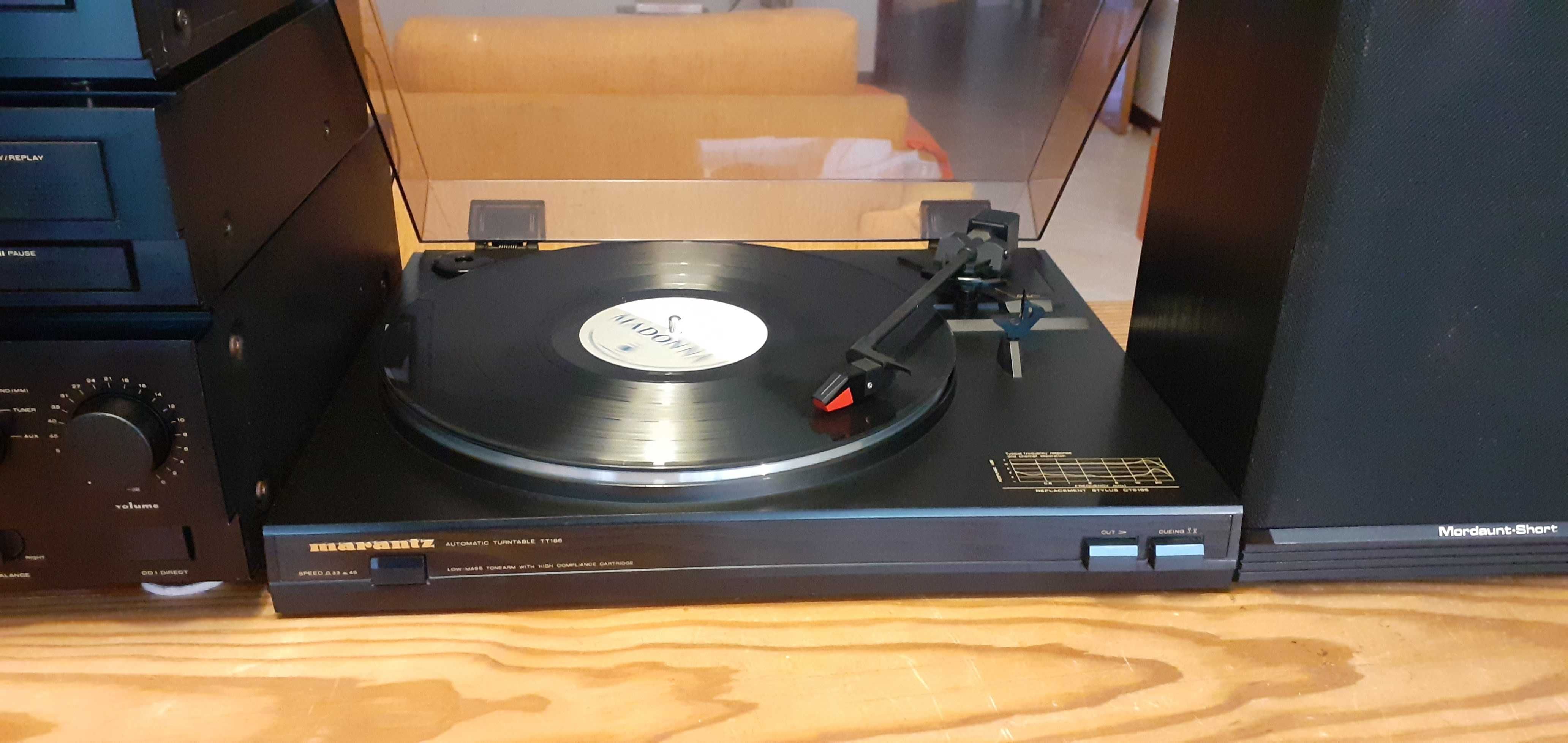 Aparelhagem Marantz com Bluetooth 5.0 + colunas Mordaunt-Short
