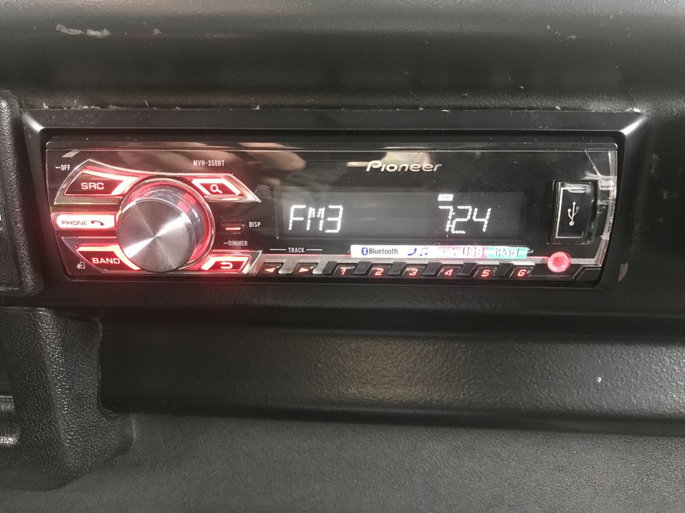 Auto Rádio Bluetooth Pioneer MVH-350BT