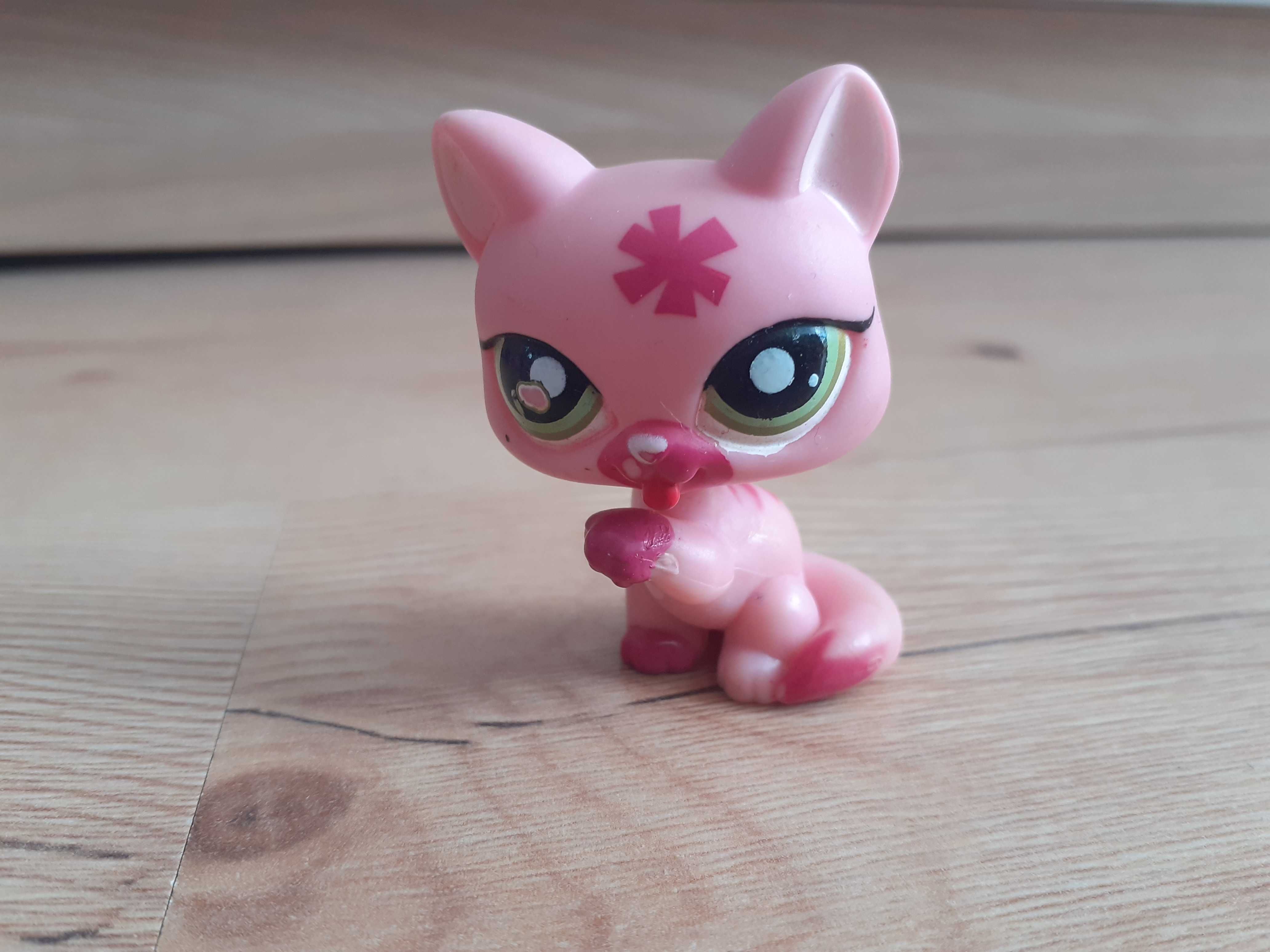 Littlest Pet Shop kotek na rowerze