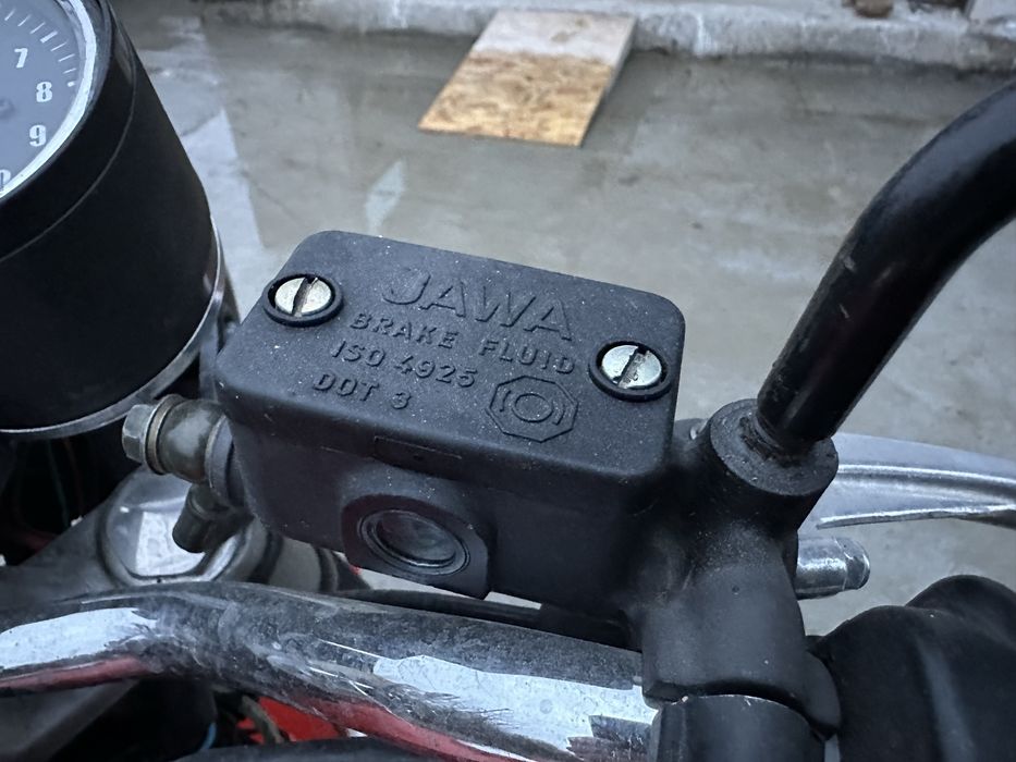 Ява 634-638 вилка, дискові тормоза