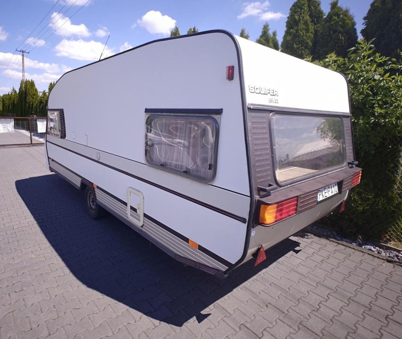Przyczepa Solifer 550 DL, DMC 1200, 92r, Zimowa,  Super Stan