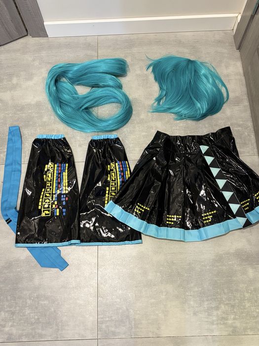 Косплей Міку Хатсуне cosplay перука аніме одяг