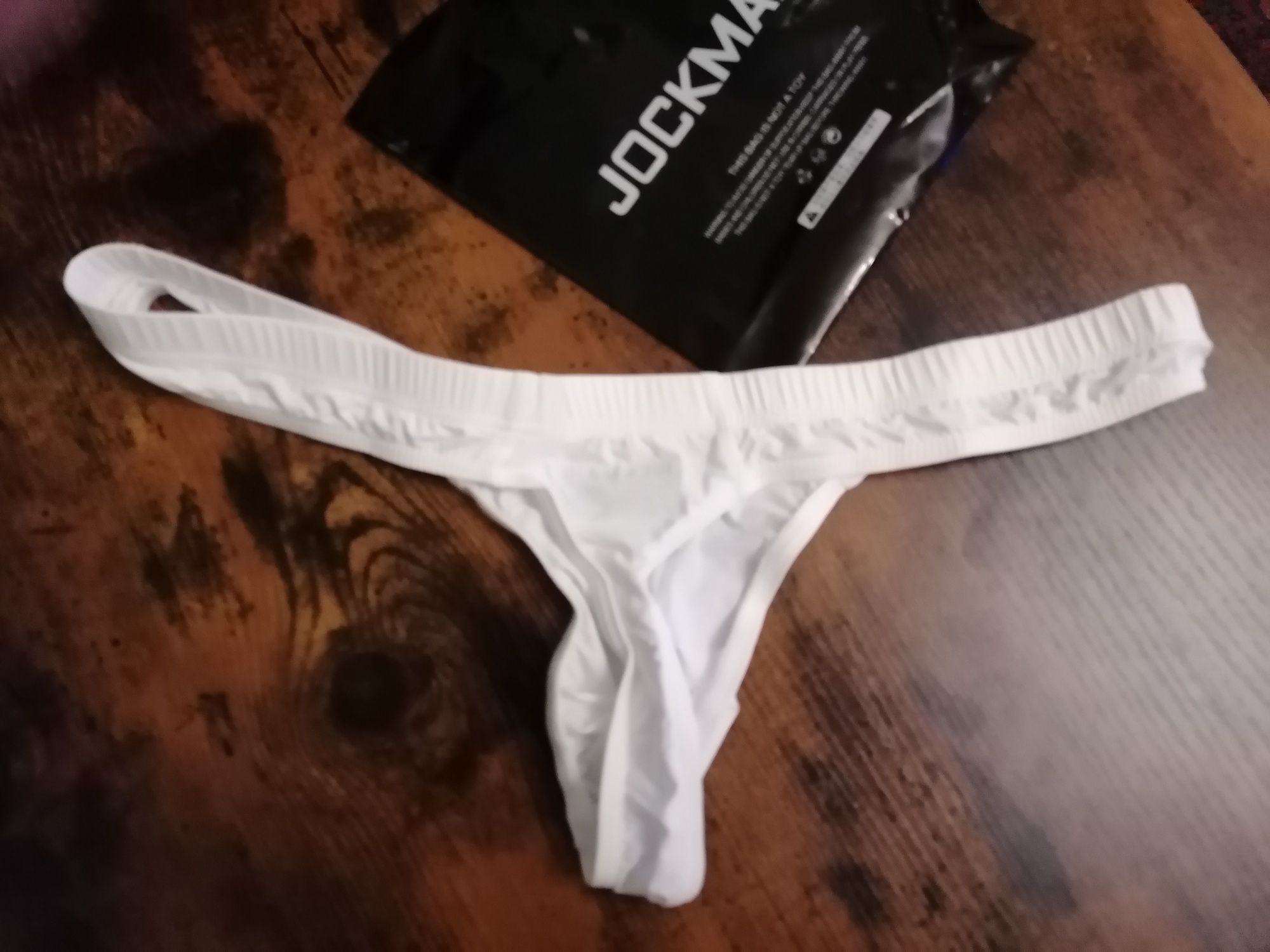 Slipy męskie, stringi Jockmail roz. XL