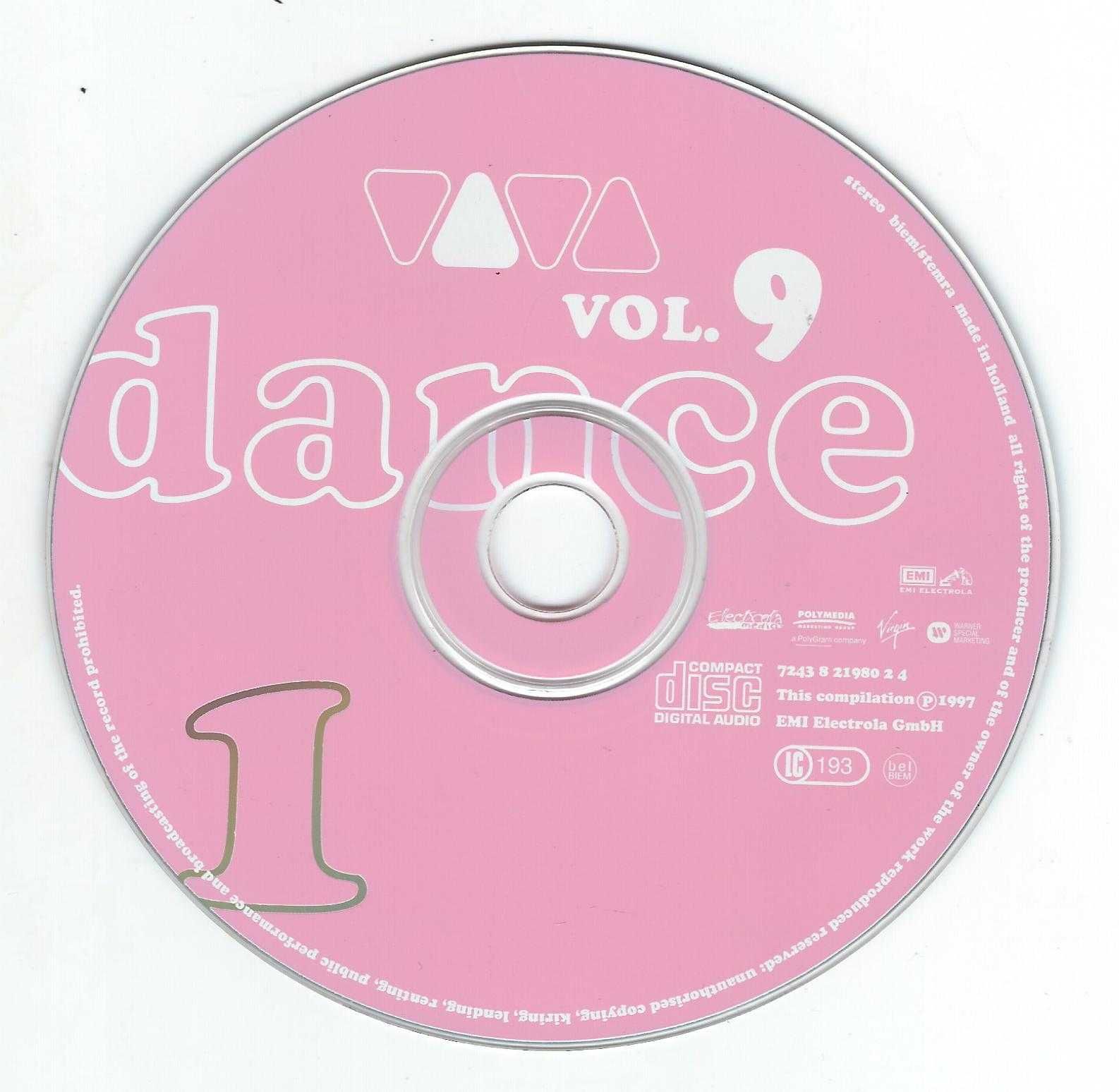 2 CD VA - Viva Dance Vol. 9 (1997) (EMI Electrola)