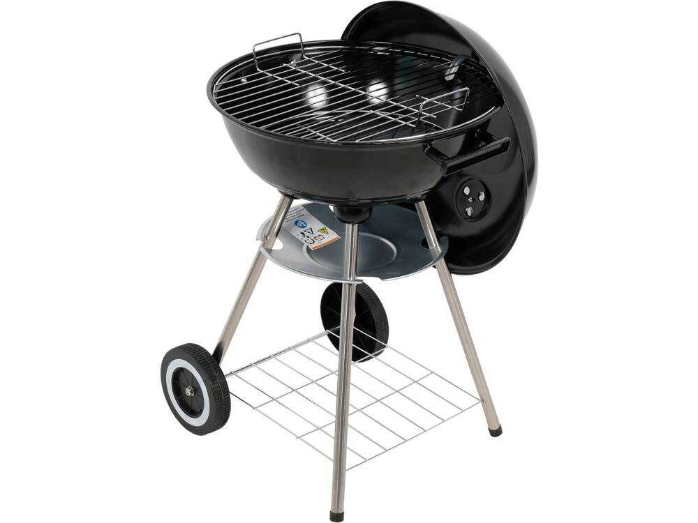 Grill marki Lund węglowy okrągły, ruszt 41 cm + pokrowiec GRATIS!