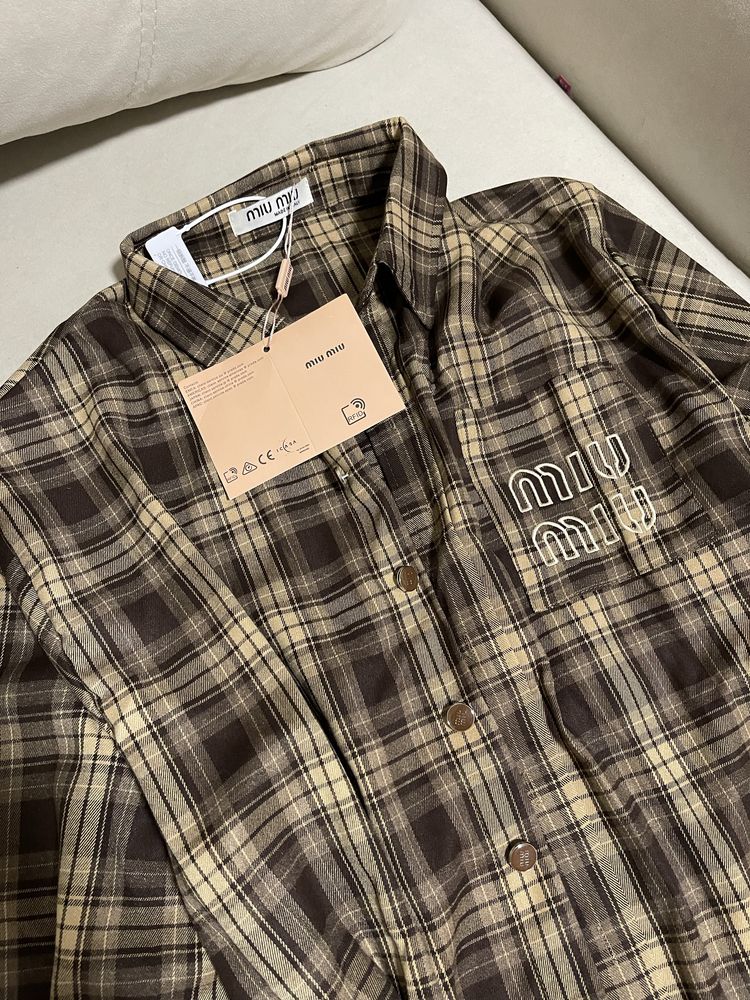 Женская рубашка MiuMiu