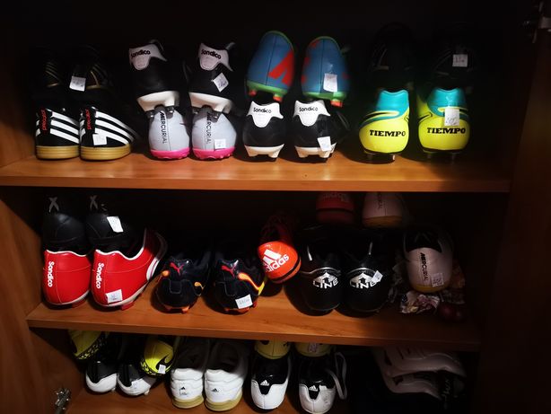Футбольная обувь: сороконожки, бутсы, копы Adidas Nike