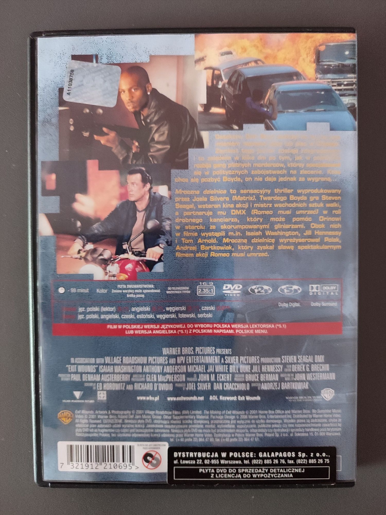Film Mroczna dzielnica DVD Lektor PL