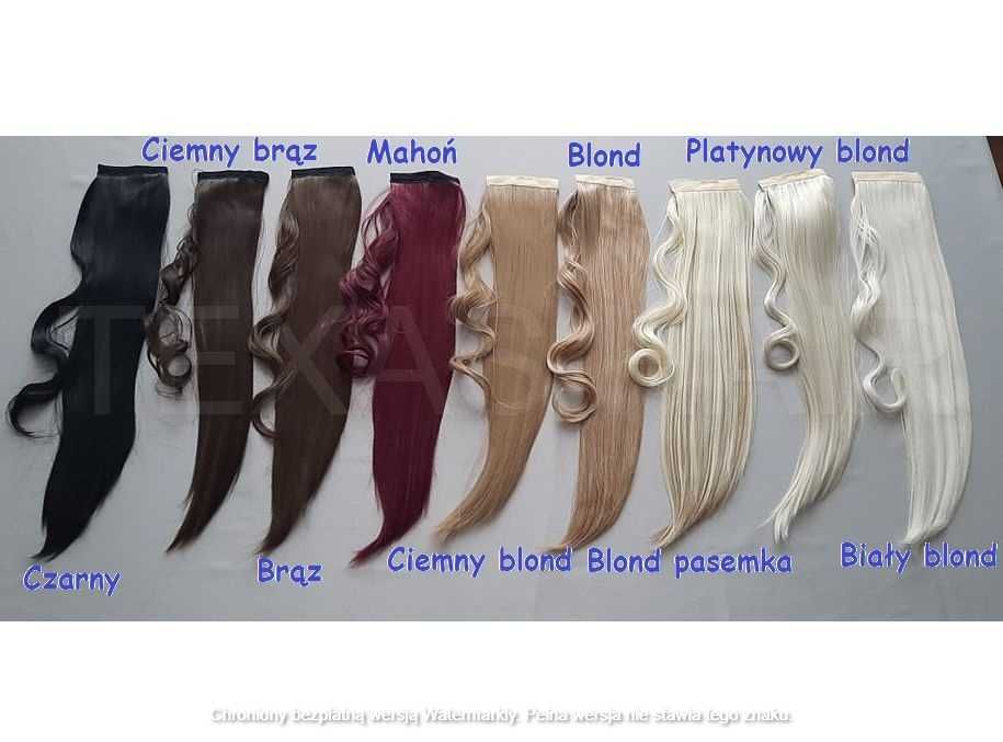 Kucyk doczepiany na clipsie