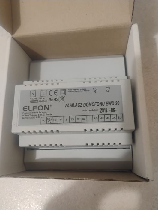 Zasilacz domofony Elfon EWD 20