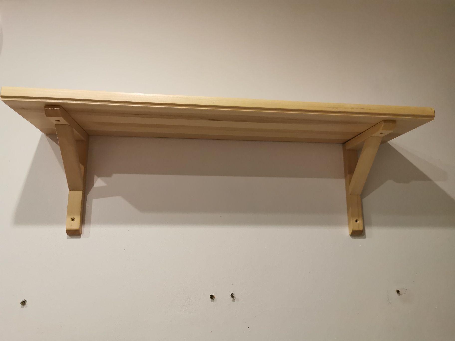 Półka drewniana Ikea Tranhult