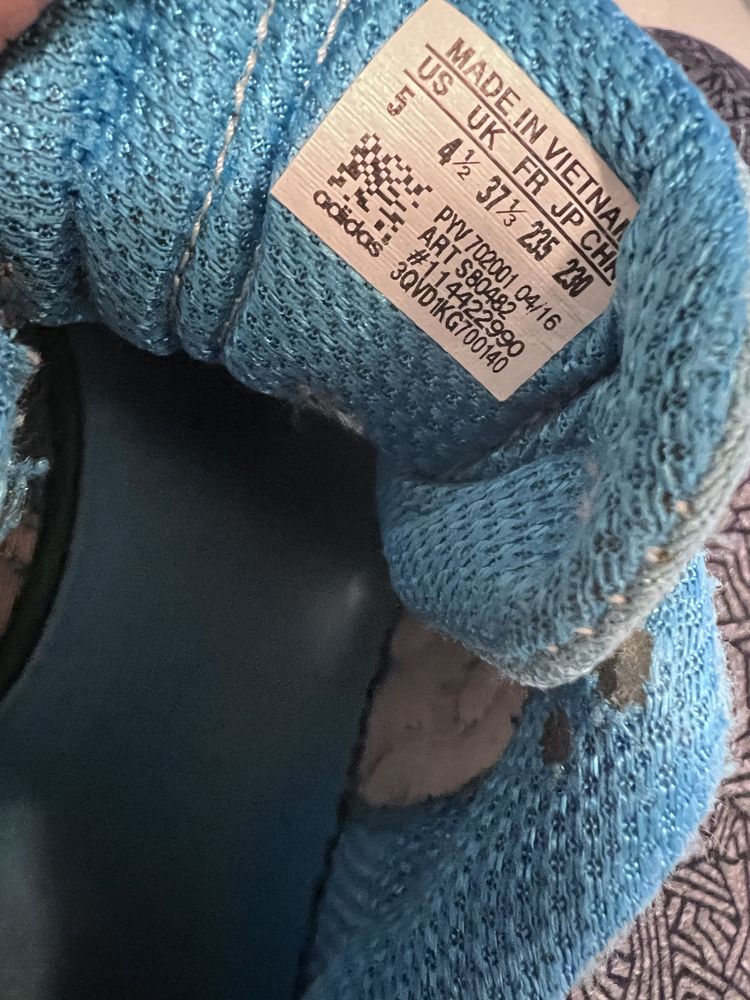 Adidas new balance zestaw 37,5 damskie adidasy sneakersy niebieskie