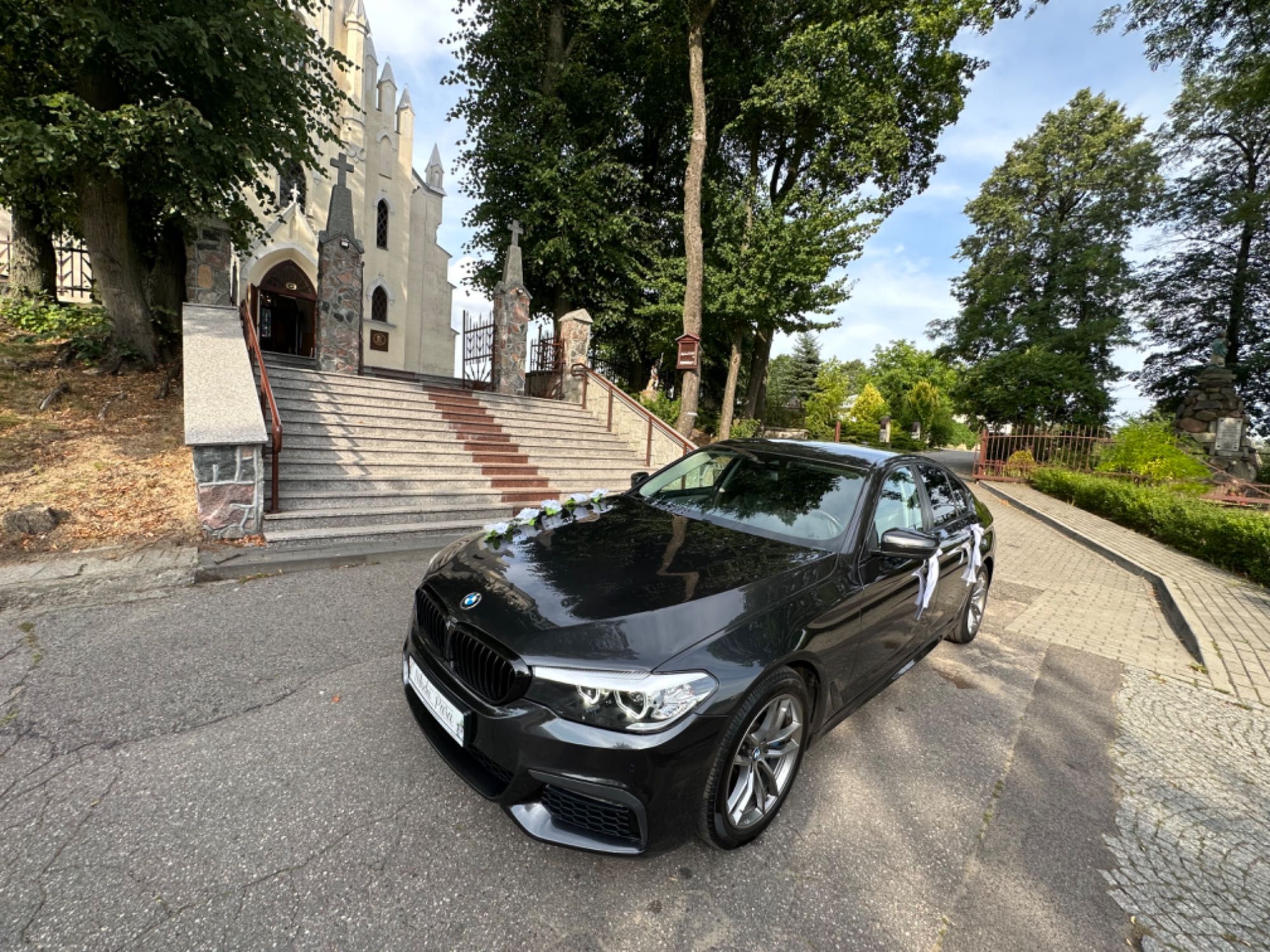 BMW G30 334KM xDrive 2019r do ślubu