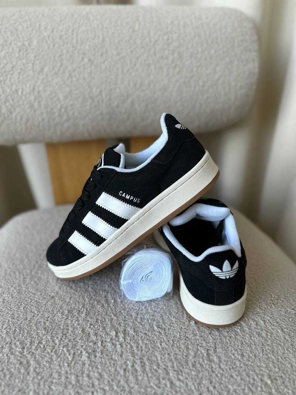 Жіночі кросівки Adidas Campus 00s чорний 0629 ЯКІСТЬ