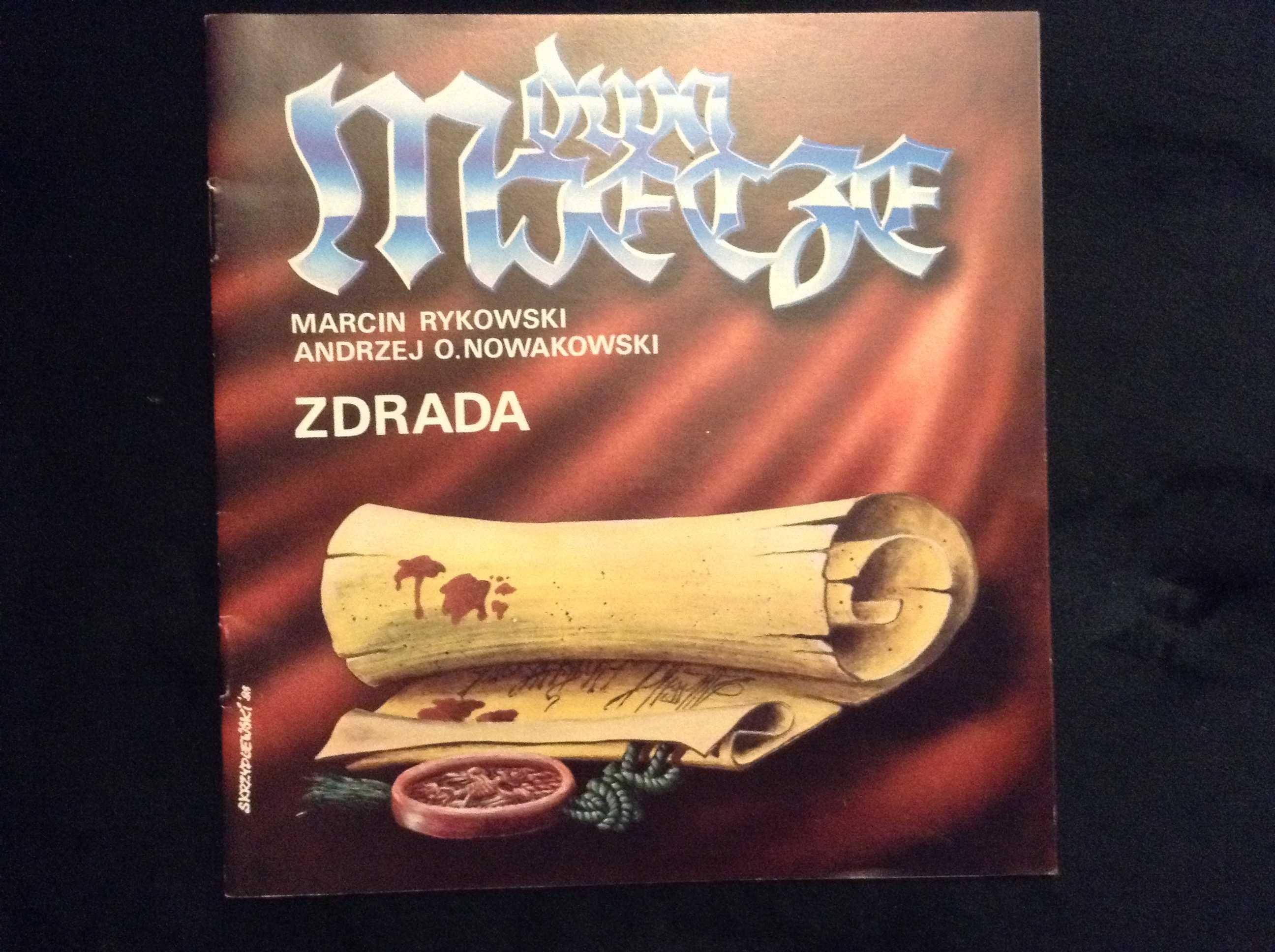 Komiks M.Rykowski i A.Nowakowski - DWA MIECZE Zdrada 1989 r.