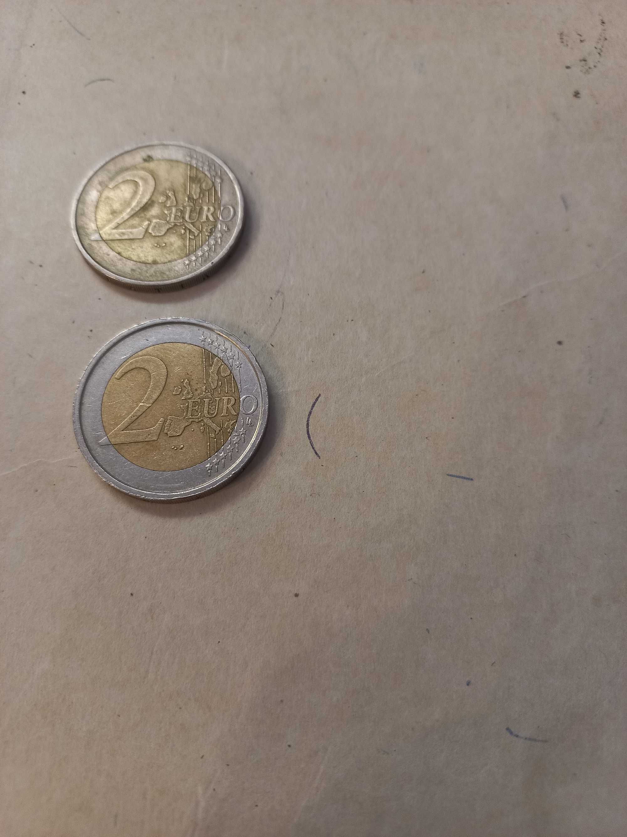 Монета  евро коллекция медь Греция Италия Германия