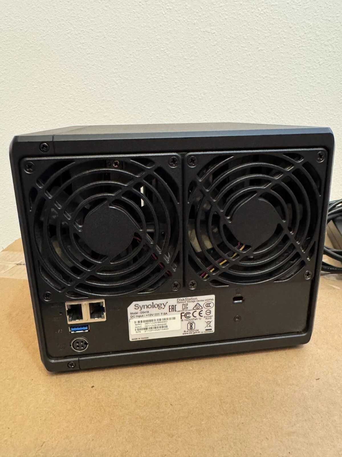 Synology DS418 NAS - 4 wnęki z 4x 4 tb napędami