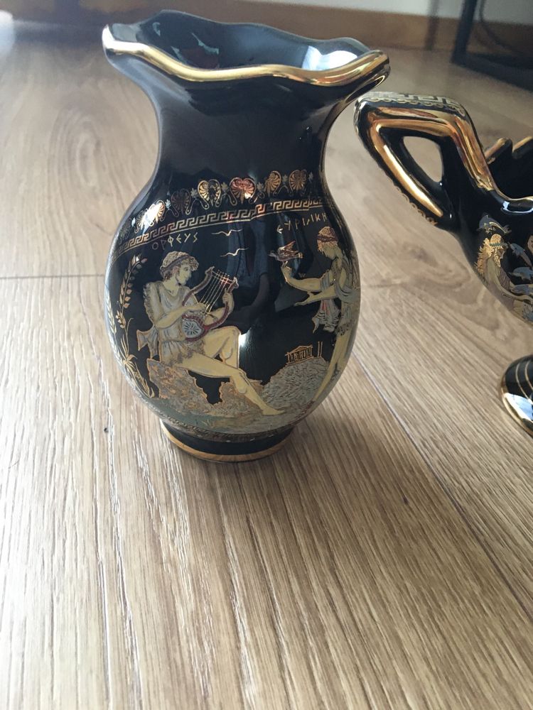 Zestaw porcelonowy z Grecji