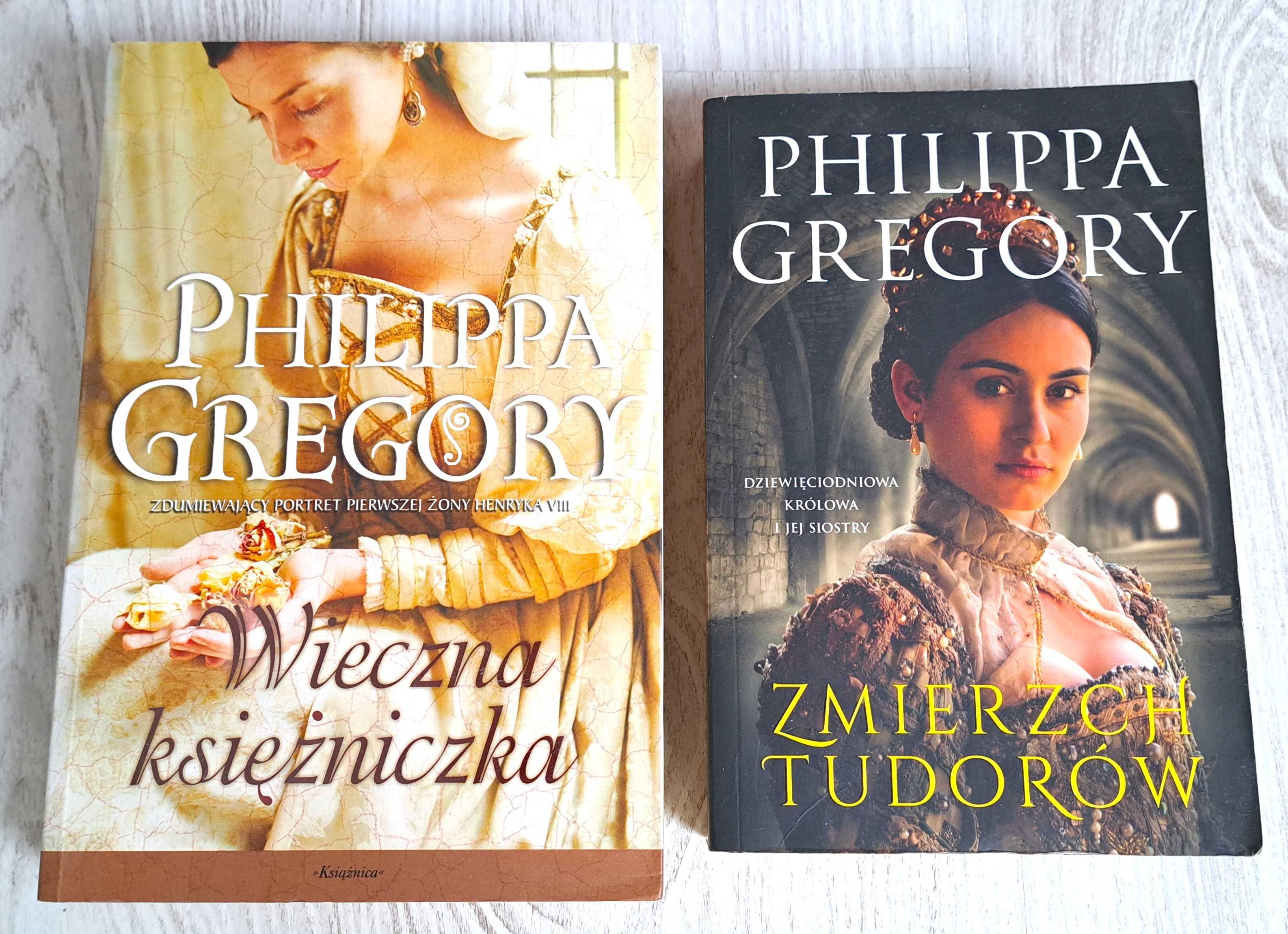 2x Philippa Gregory Wieczna księżniczka + Zmierzch Tudorów